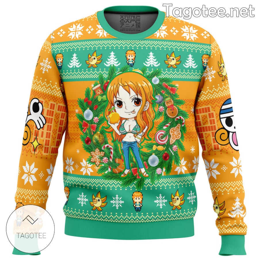 Christmas Nami One Piece Xmas Ugly Christmas Sweater
