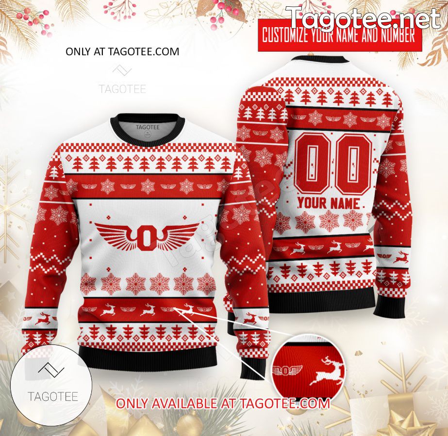 Club Atletico Olimpia Custom Ugly Christmas Sweater - EmonShop