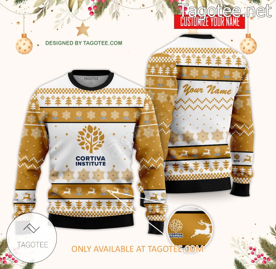 Cortiva Institute-Arlington Custom Ugly Christmas Sweater - BiShop