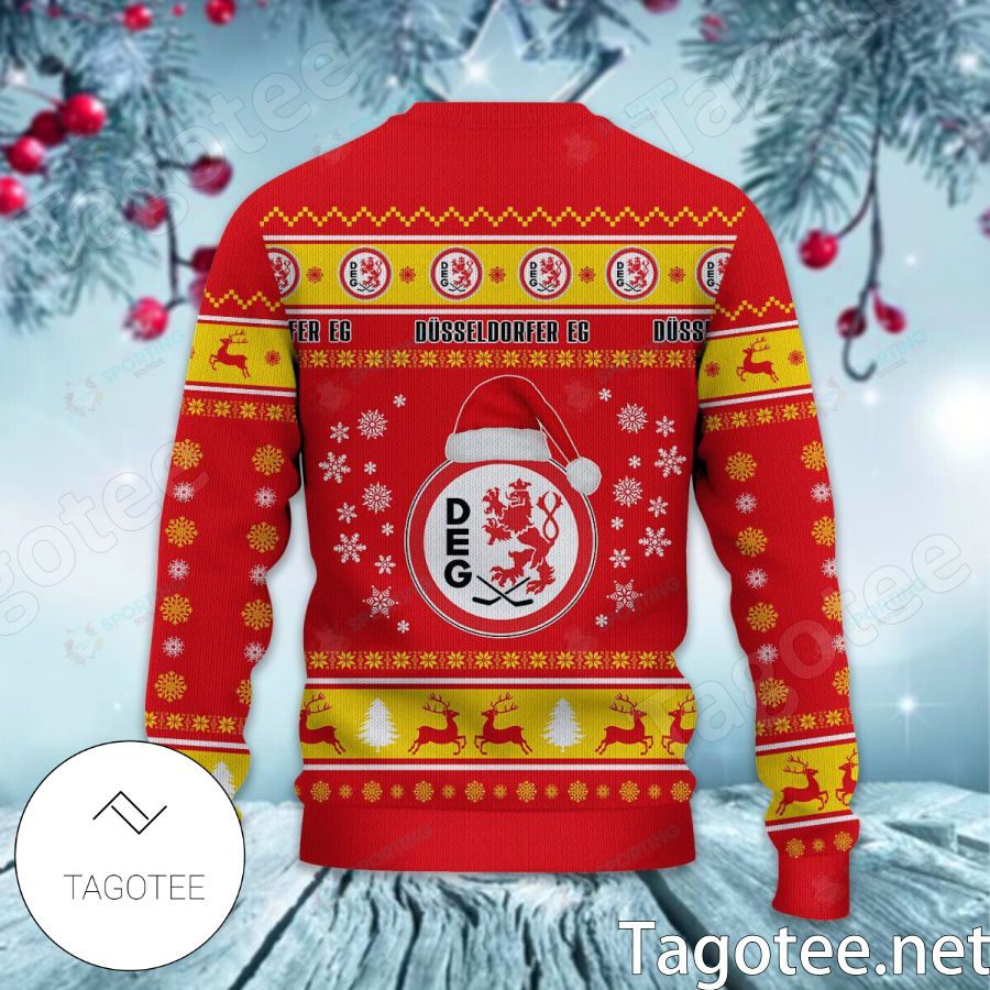 Louis Vuitton Red Sport Ugly Christmas Sweater