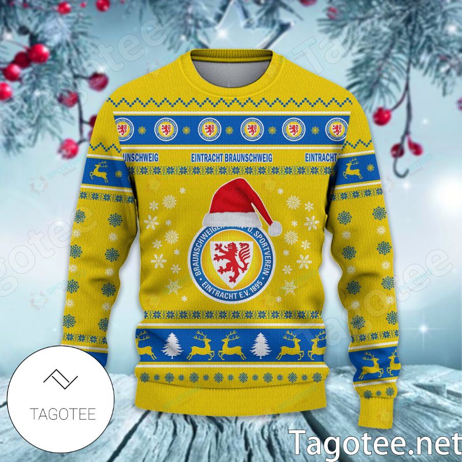 Eintracht Braunschweig Sport Ugly Christmas Sweater a
