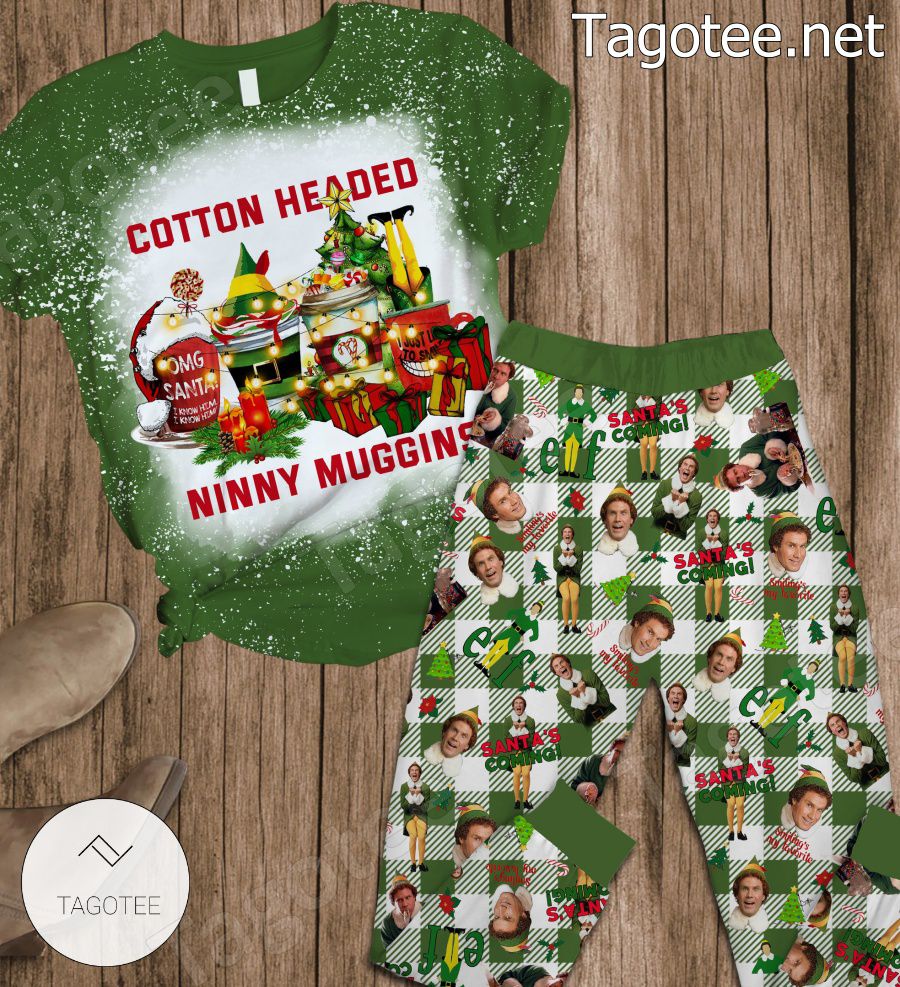 Elf Cotton Headed Ninny Muggins Pajamas Set