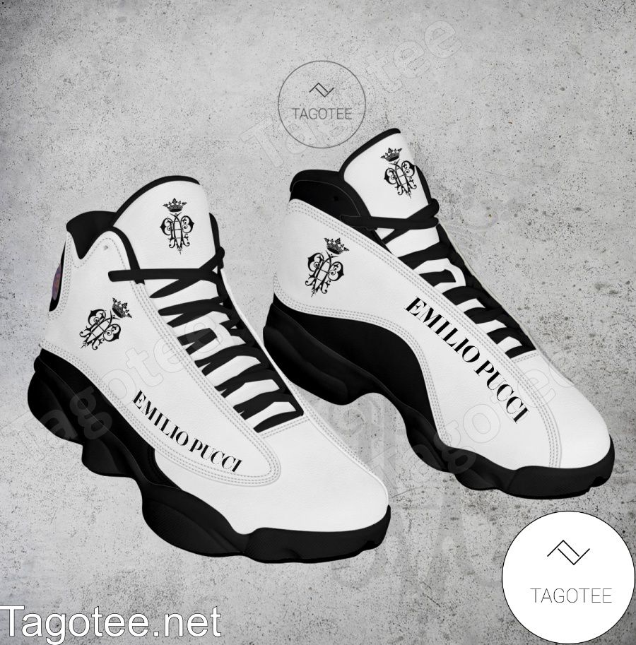 Emilio Pucci Logo Air Jordan 13 Shoes - EmonShop a