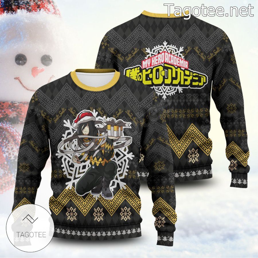 Eraser Head Shota Aizawa My Hero Academia Xmas Ugly Christmas Sweater Tagotee 