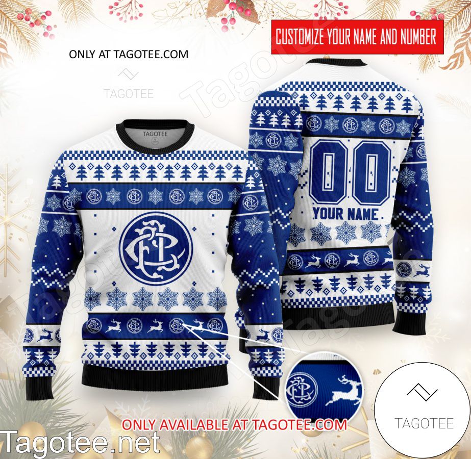 FC Locarno Custom Ugly Christmas Sweater - BiShop