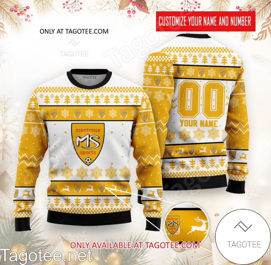 FC Montreux-Sports Custom Ugly Christmas Sweater - BiShop
