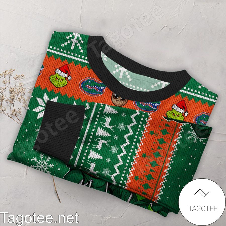 Funny Grinch Ugly Christmas Sweater, Grinch Green Bay Packers Ugly