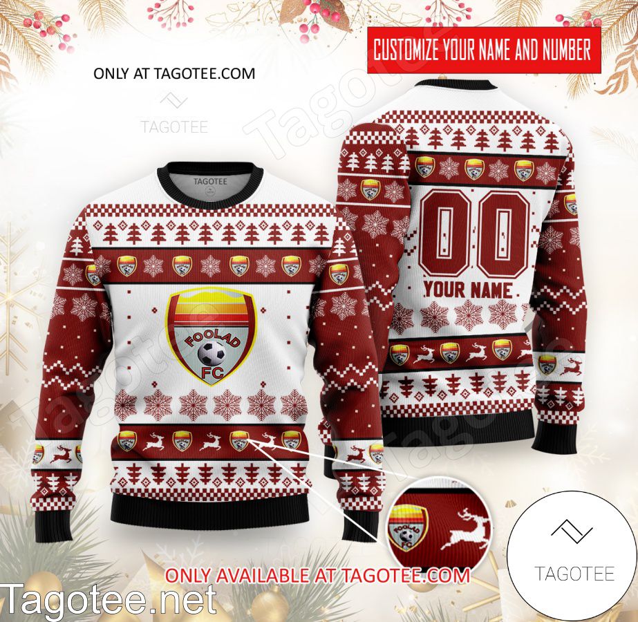Foolad FC Custom Ugly Christmas Sweater - BiShop
