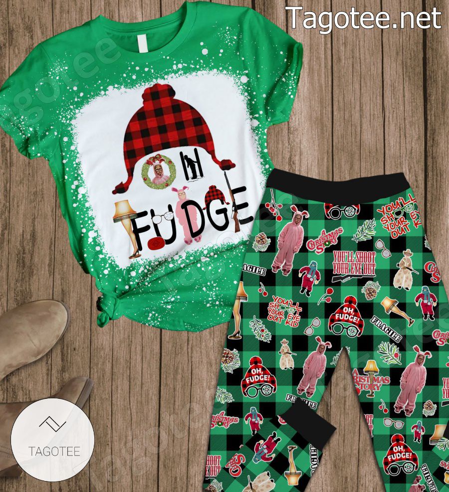 Fudge Christmas Pajamas Set