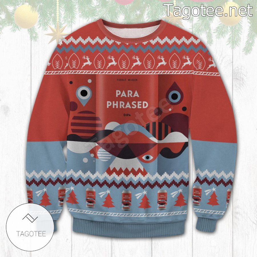 Fuerst Wiacek Paraphrased Holiday Ugly Christmas Sweater