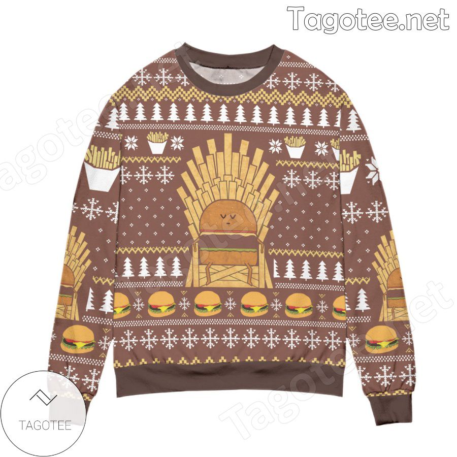 Game Of Fries Game Of Thrones Holiday Ugly Christmas Sweater