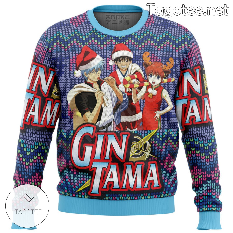 Gintama Alt Xmas Ugly Christmas Sweater - Tagotee