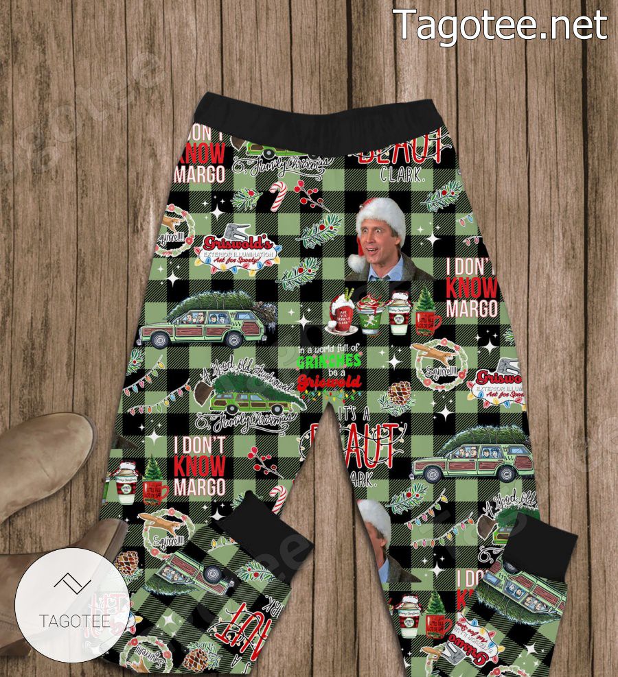 Griswold It's The Most Wonderful Time Of The Year Pajamas Set b
