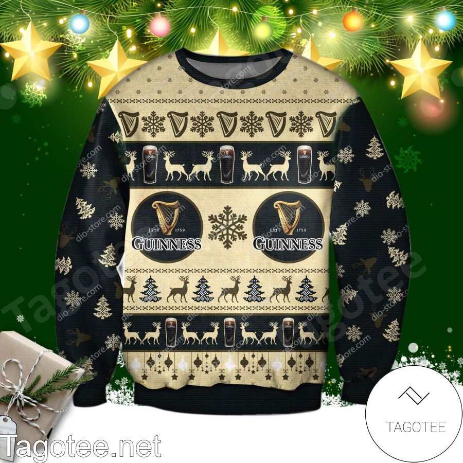 Louis Vuitton Gold And Black Ugly Christmas Sweater - Tagotee