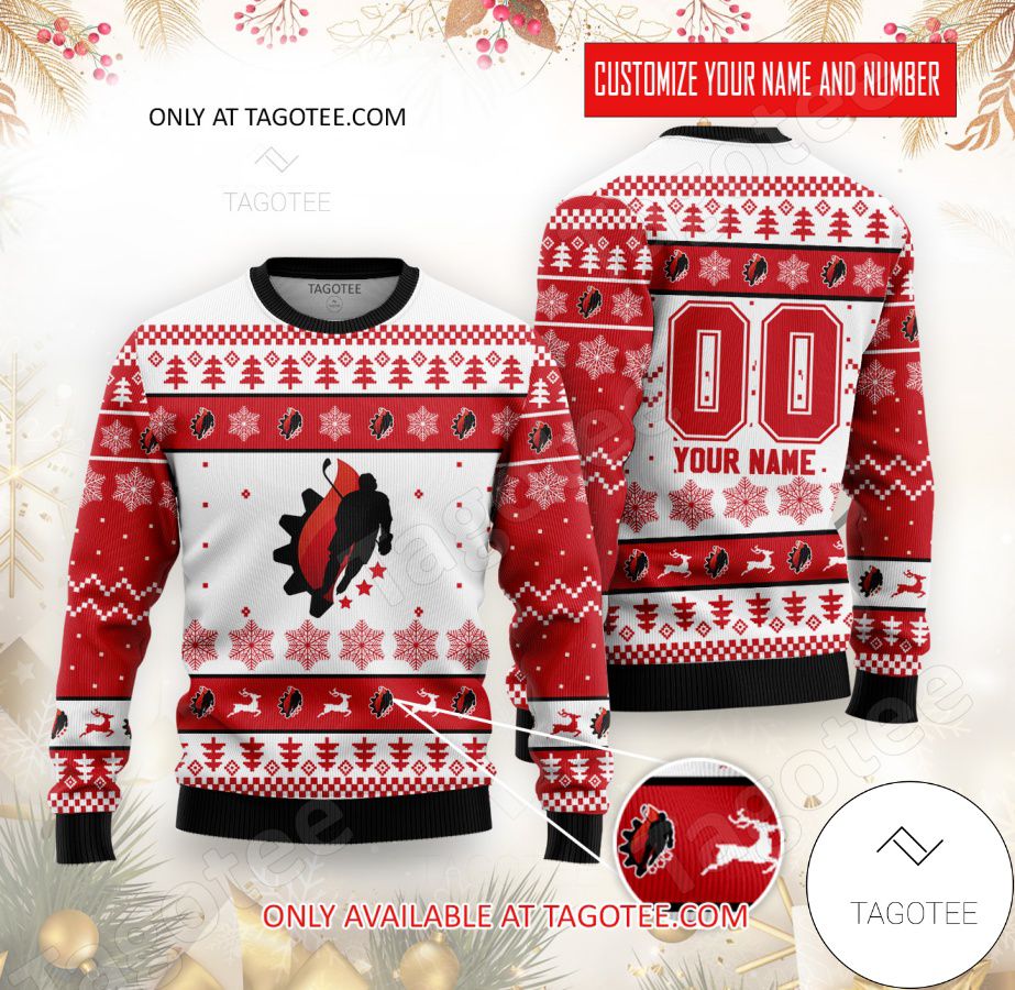 HDD Jesenice Hockey Custom Ugly Christmas Sweater - EmonShop