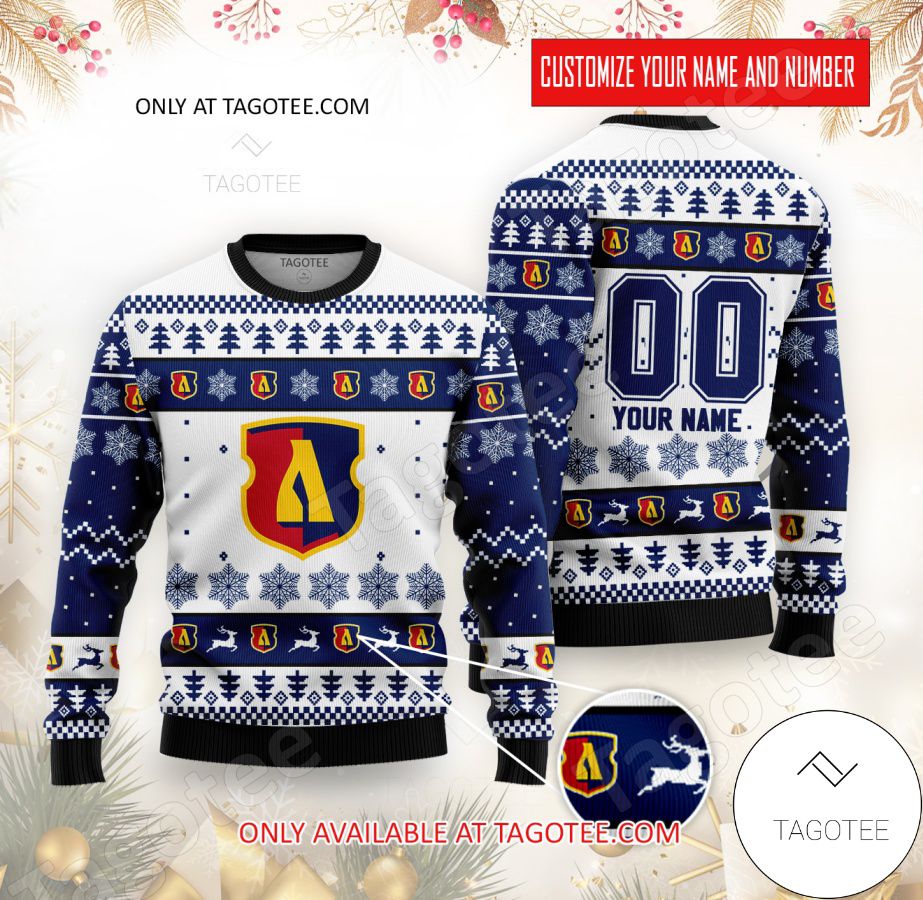 HK Lida Hockey Custom Ugly Christmas Sweater - EmonShop