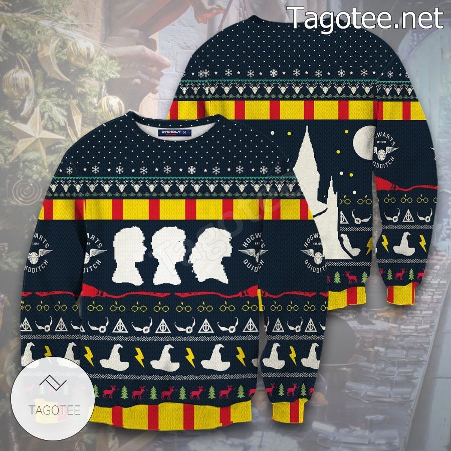 Harry Potter Magical Hogwarts Xmas Ugly Christmas Sweater