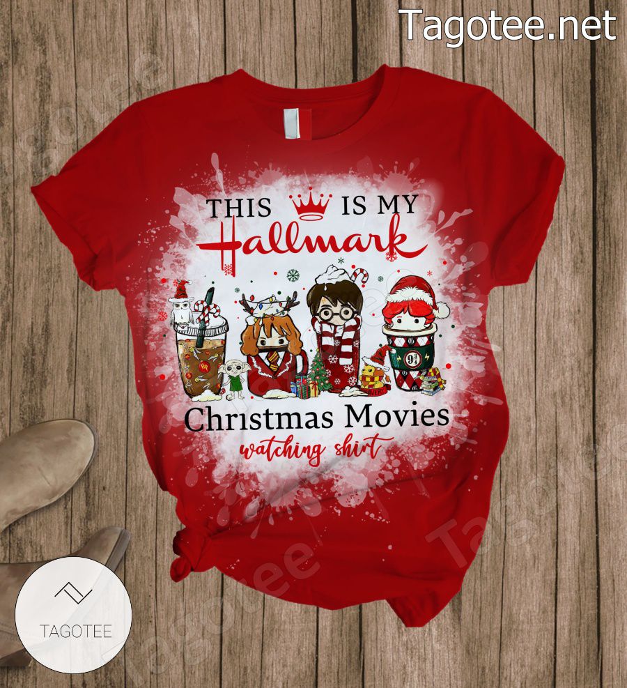 Harry Potter This Is My Hallmark Christmas Movies Pajamas Set a