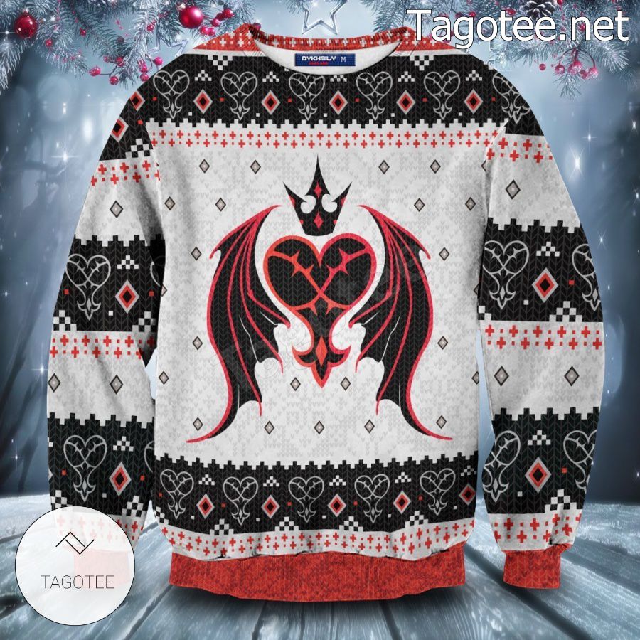 Heartless Kingdom Hearts Disney Xmas Ugly Christmas Sweater