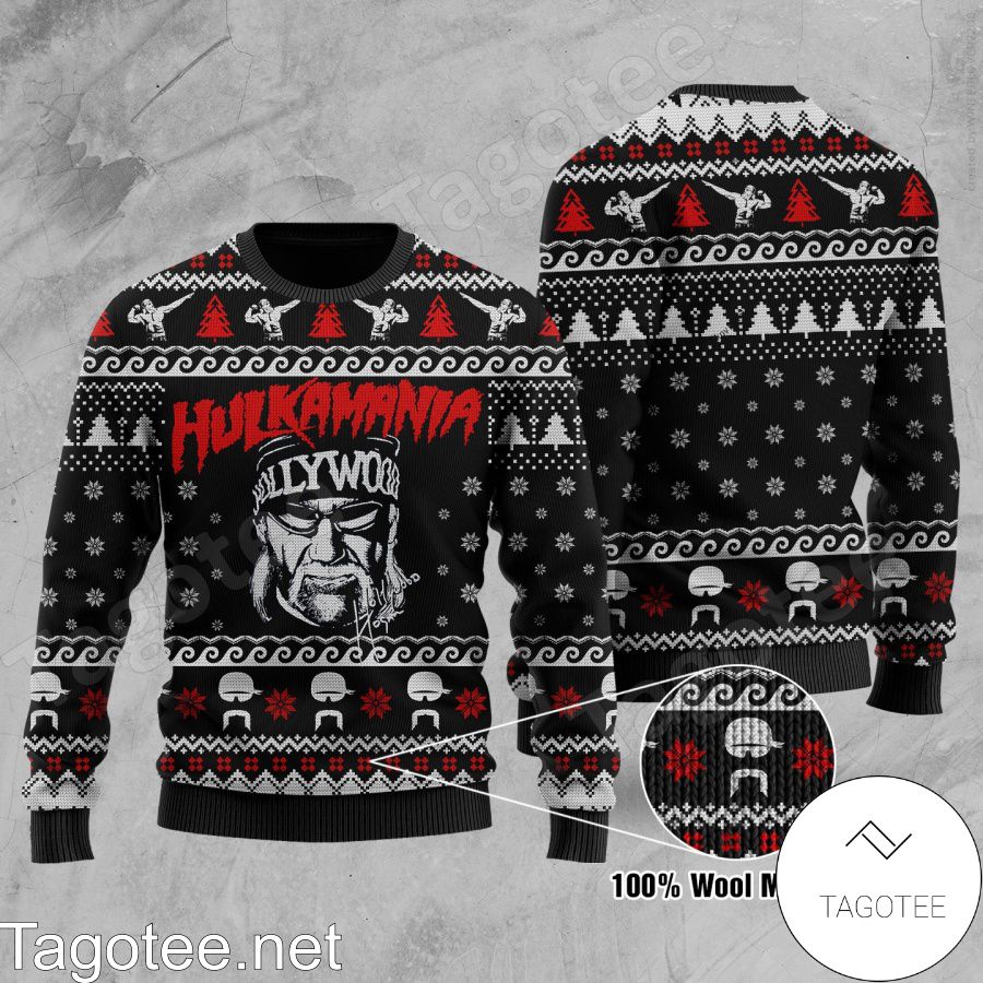 Hulkamania Marvel Ugly Christmas Sweater