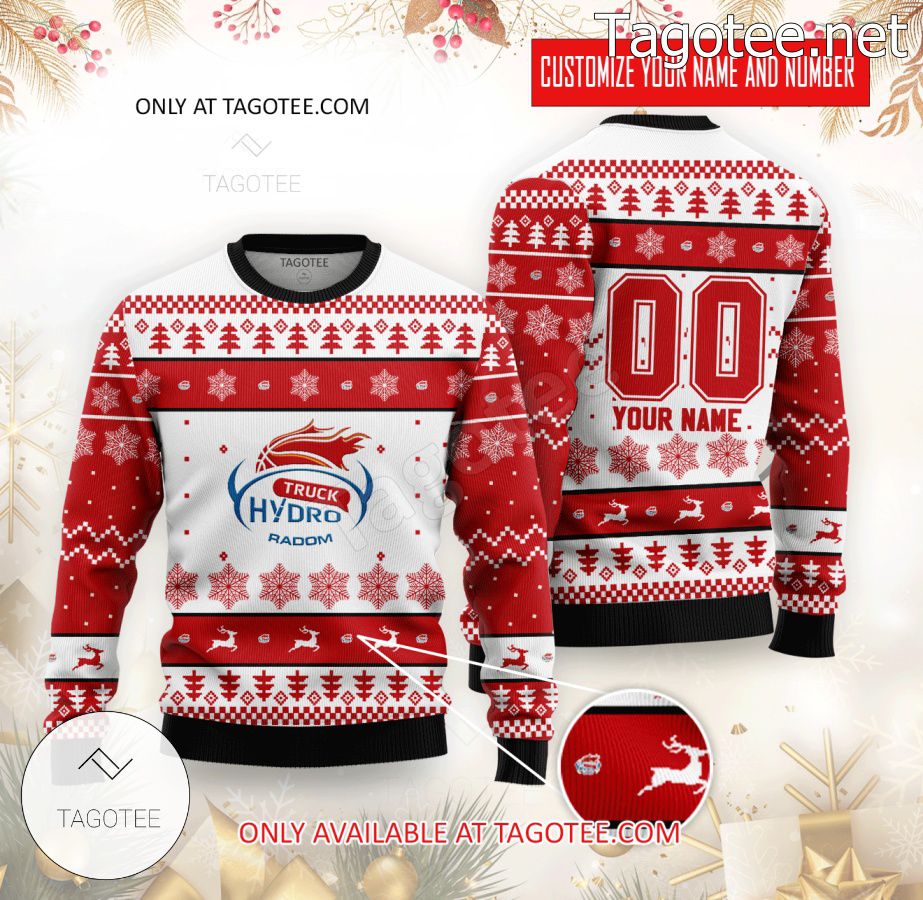 HydroTruck Radom Basketball Custom Ugly Christmas Sweater - MiuShop