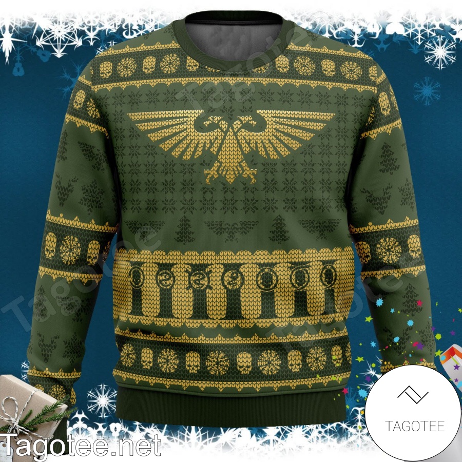 Imperium Of Man Warhammer 40K Xmas Ugly Christmas Sweater
