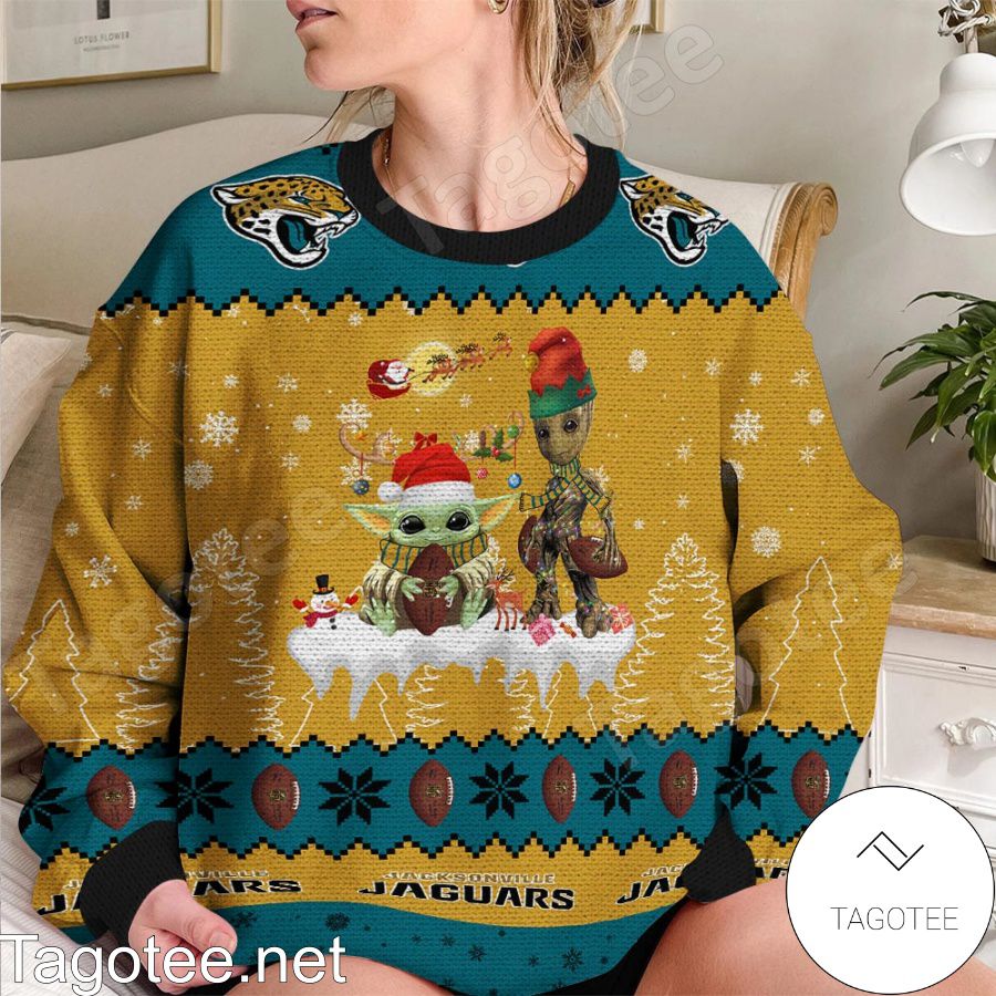 jacksonville jaguars christmas sweater