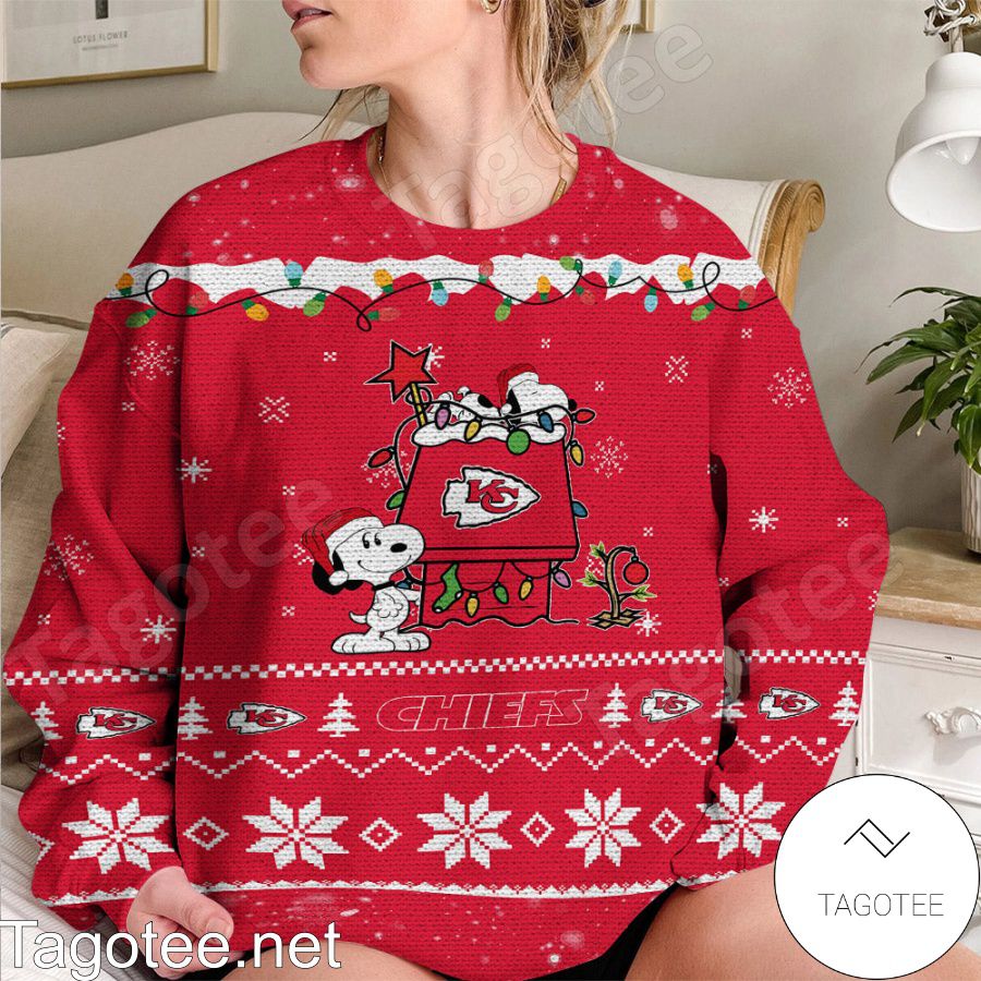 Atlanta Falcons NFL Football Knit Pattern Ugly Christmas Sweater - Tagotee