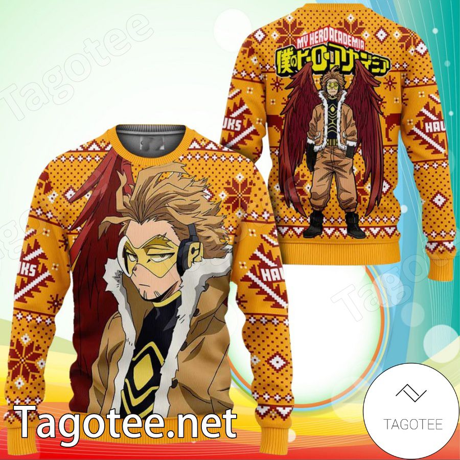 Keigo Takami My Hero Academia Anime Xmas Ugly Christmas Sweater