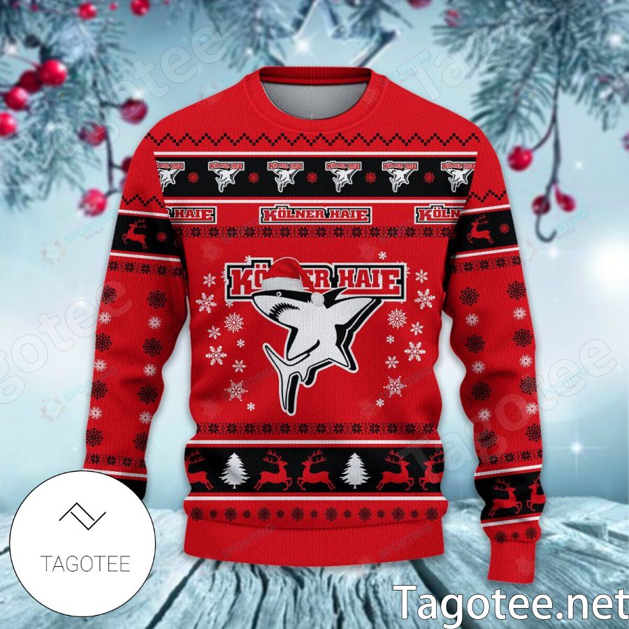 Kolner Haie Sport Ugly Christmas Sweater a