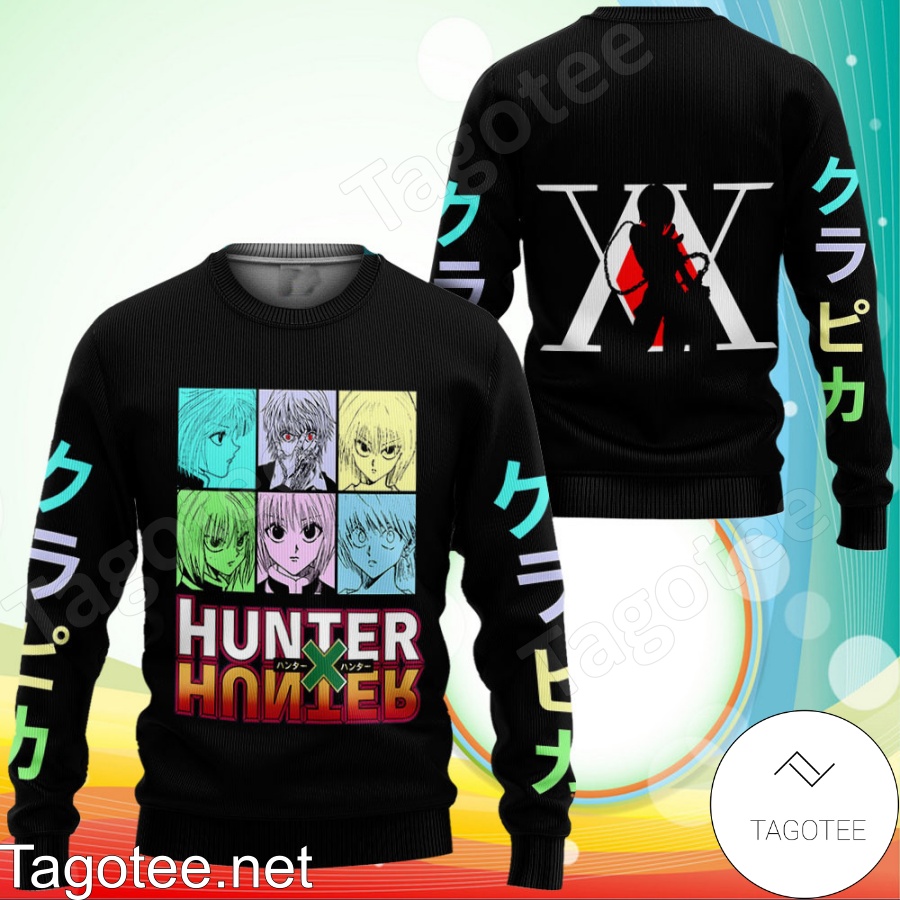 Kurapika Anime Hunter x Hunter Xmas Ugly Christmas Sweater Gift