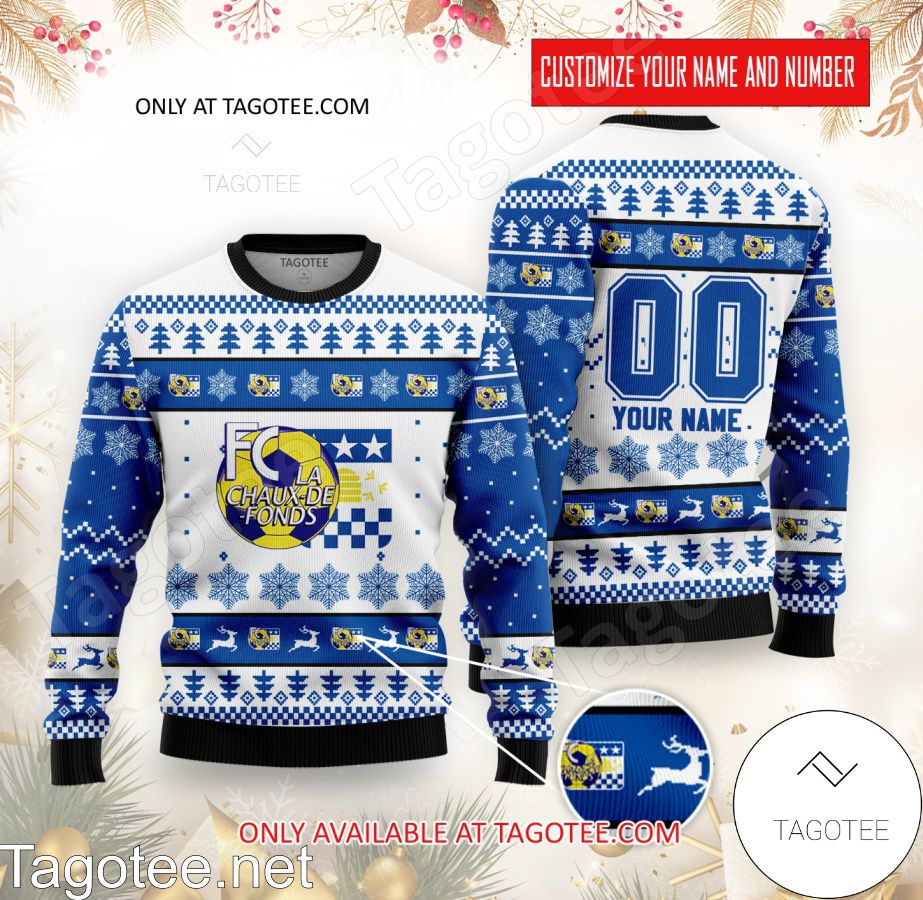 La Chaux-de-Fonds Custom Ugly Christmas Sweater - BiShop