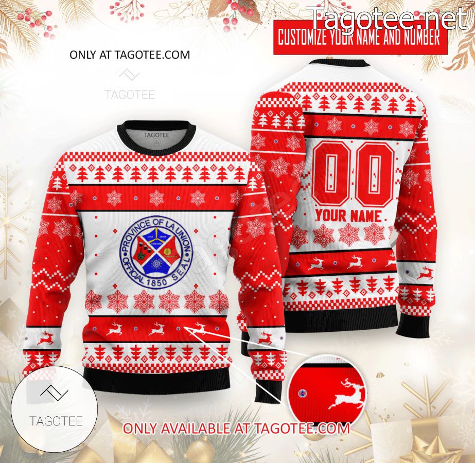 La Union Basketball Custom Ugly Christmas Sweater - MiuShop