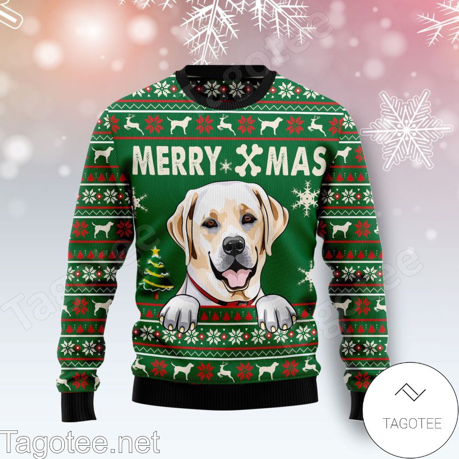 Christmas sweater for clearance labrador