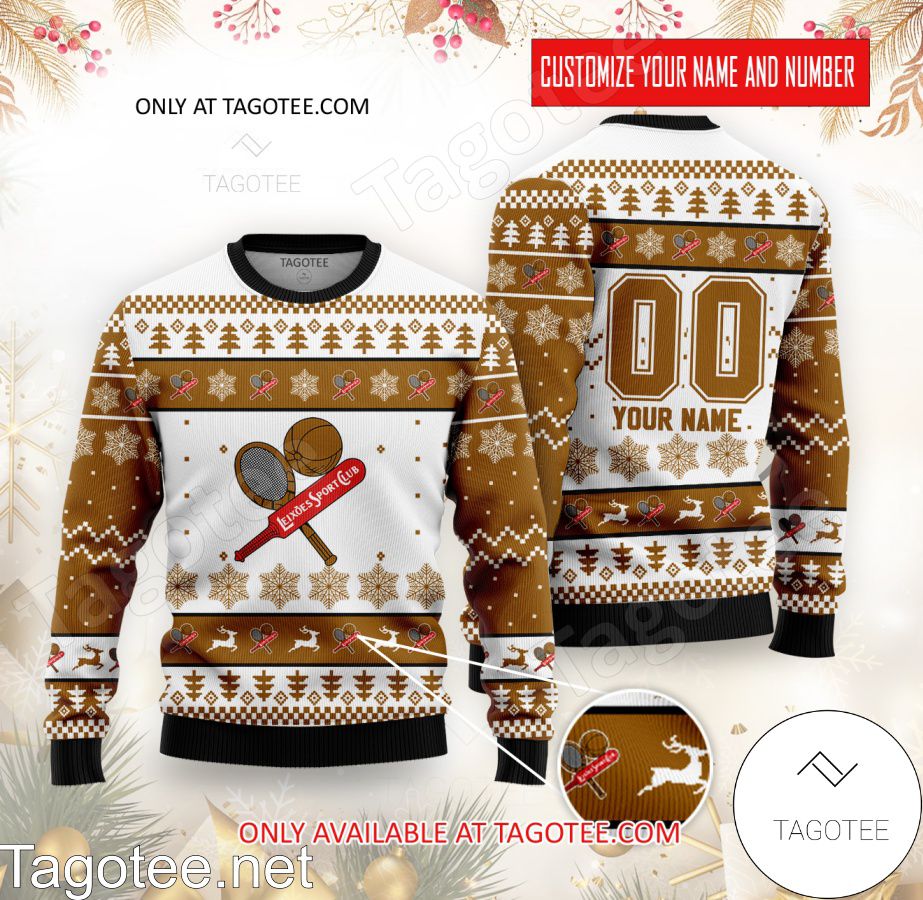 Leixões S.C Custom Ugly Christmas Sweater - BiShop