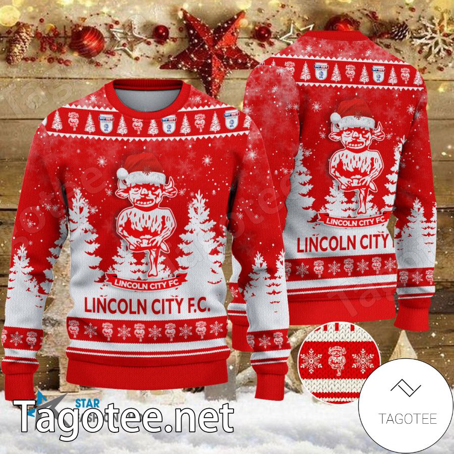 Lincoln City Sport Ugly Christmas Sweater
