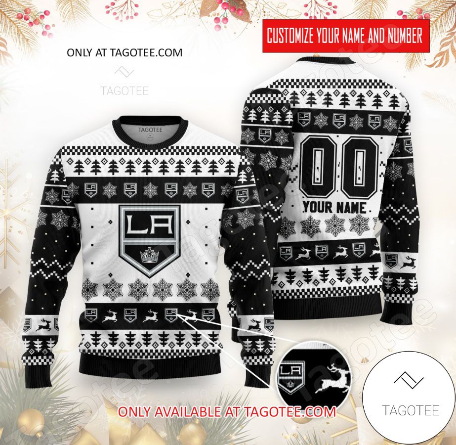 Los Angeles Kings Hockey Custom Ugly Christmas Sweater - EmonShop