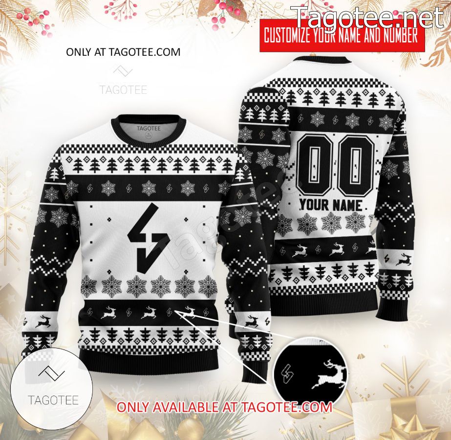 Lyon-Villeurbanne Basketball Custom Ugly Christmas Sweater - MiuShop