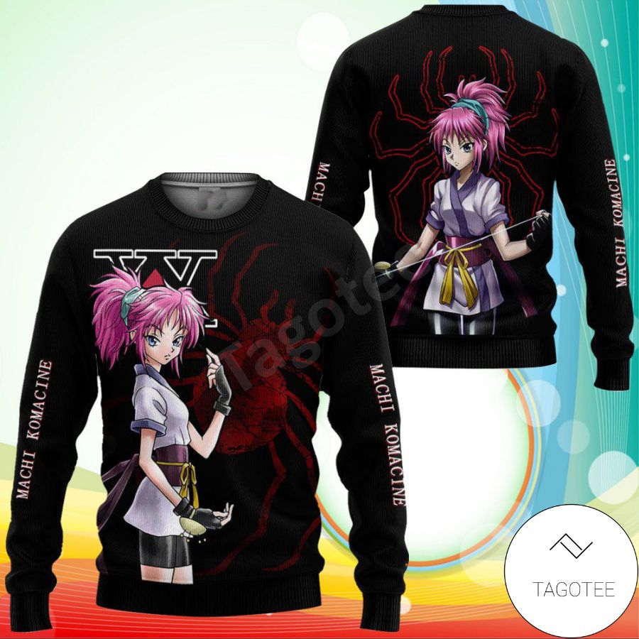 Machi Komacine Phantom Troupe Anime Hunter X Hunter Xmas Ugly Christmas ...