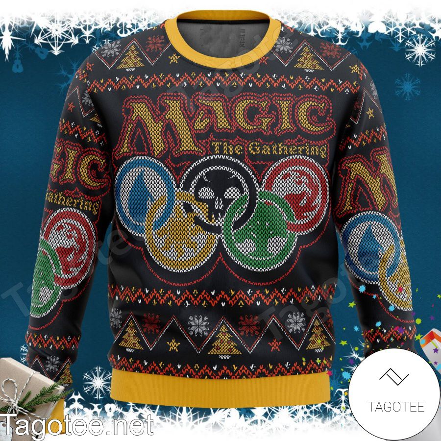 Magic The Gathering Holiday Ugly Christmas Sweater