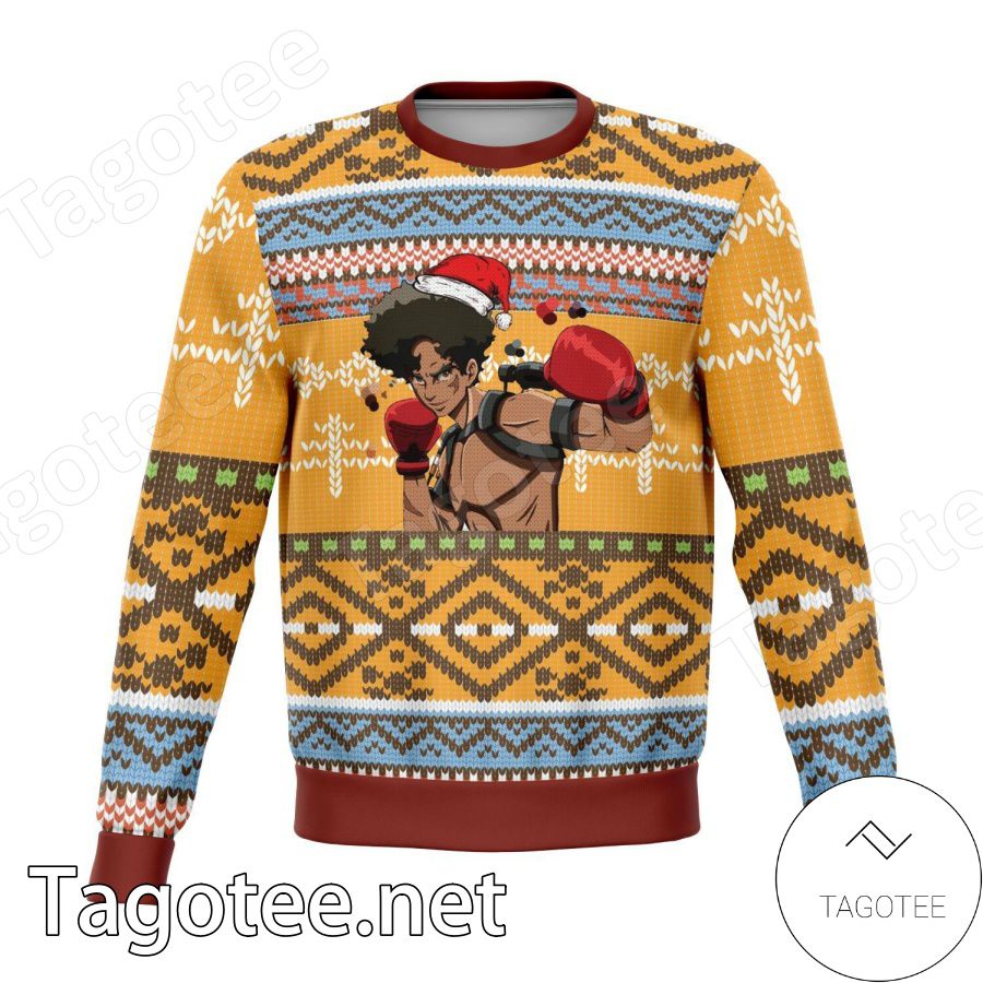 Megalo Box Xmas Ugly Christmas Sweater