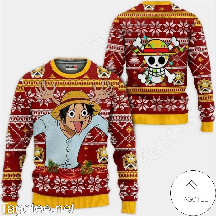 Going Merry Christmas One Piece Ship Xmas Ugly Christmas Sweater - Tagotee