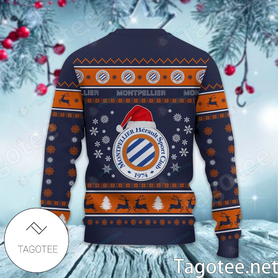 Montpellier HSC Sport Ugly Christmas Sweater b