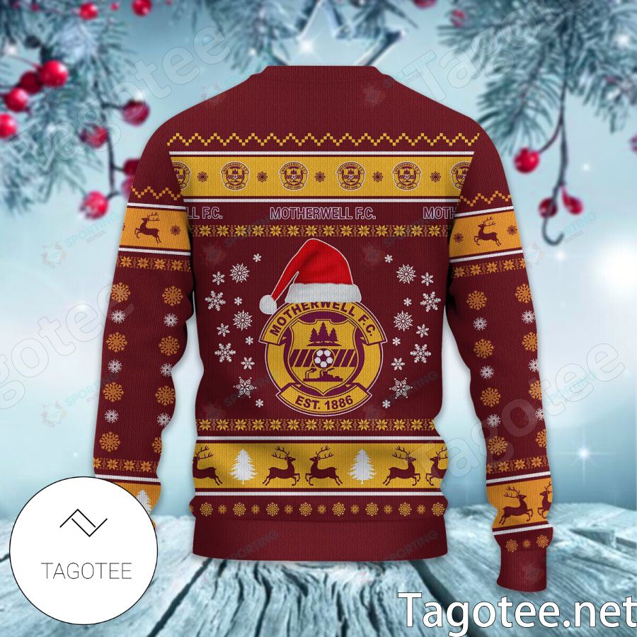 Motherwell F.C. Sport Ugly Christmas Sweater b