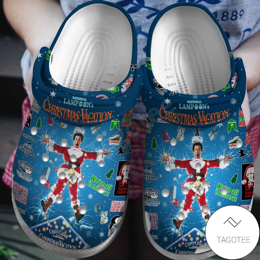 National Lampoon's Christmas Vacation Crocs Clogs a