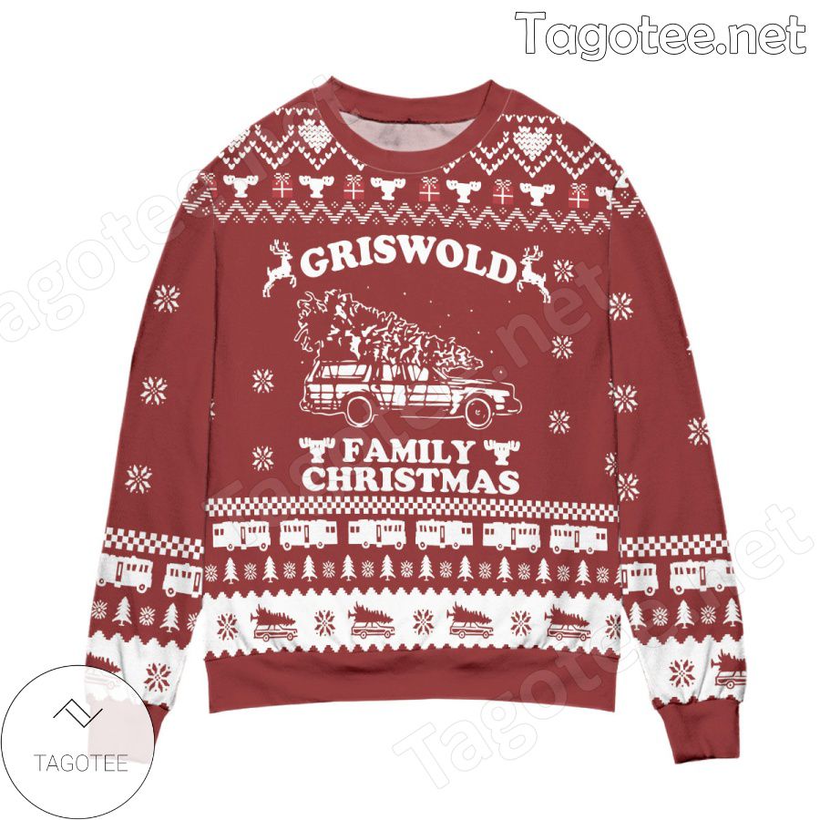 National Lampoon s Vacation Griswold Family Holiday Ugly Christmas