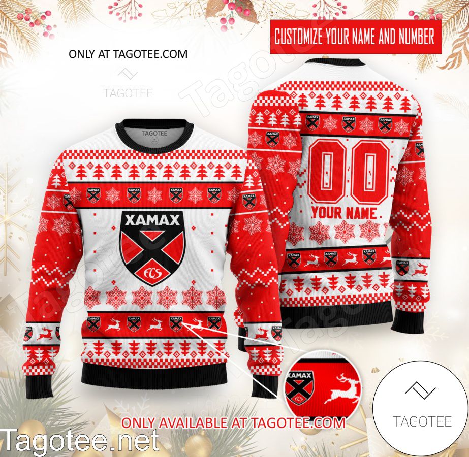 Neuchâtel Xamax Custom Ugly Christmas Sweater - BiShop