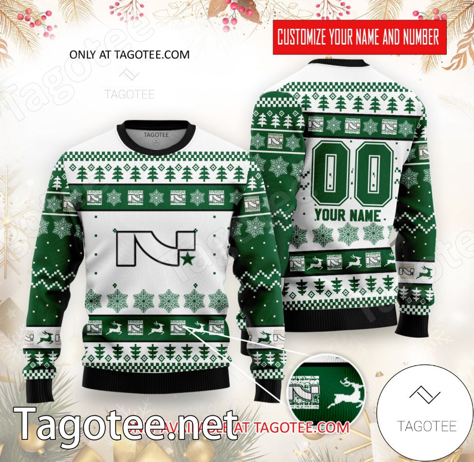 Nevezis Custom Ugly Christmas Sweater - BiShop