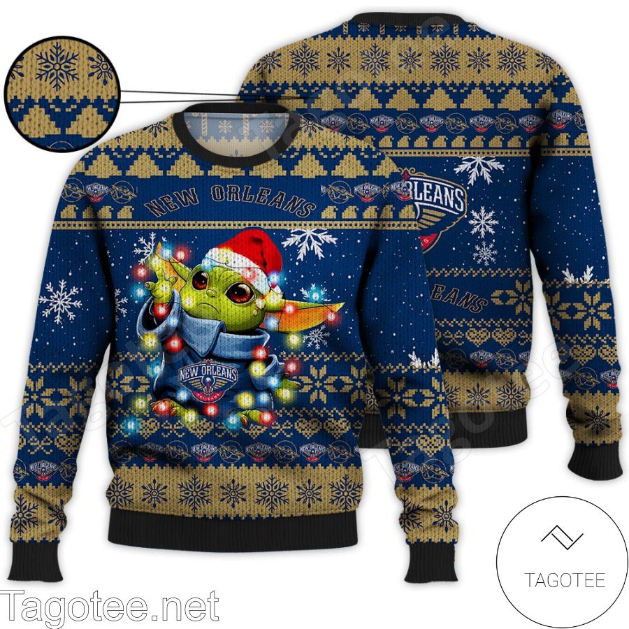 Houston Astros Baby Yoda Ugly Christmas Sweater - LIMITED EDITION