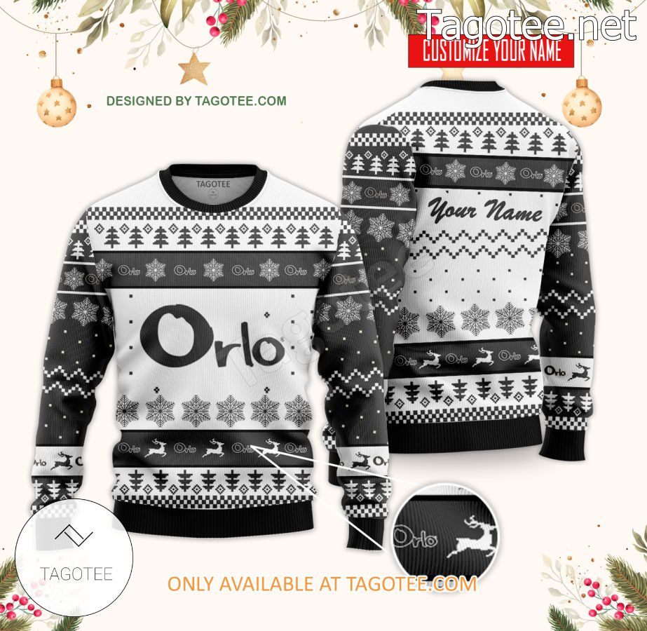 Orlo School of Hair Design and Cosmetology Custom Ugly Christmas Sweater - BiShop